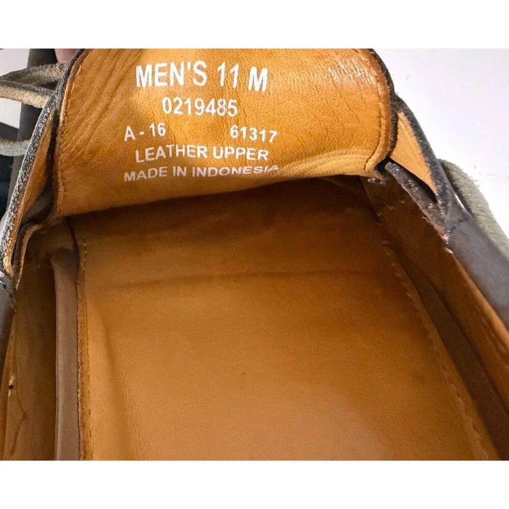 Sperry Topsiders Gold Cup Original 2-Eye Boat Shoe Navy Sz 11M Preppy Lawn Party